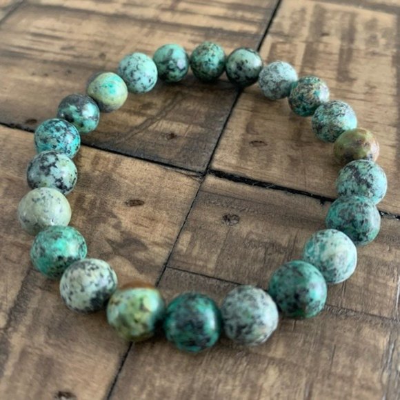 Multicolor Turquoise Handmade Chakra Bracelet - Picture 2 of 9